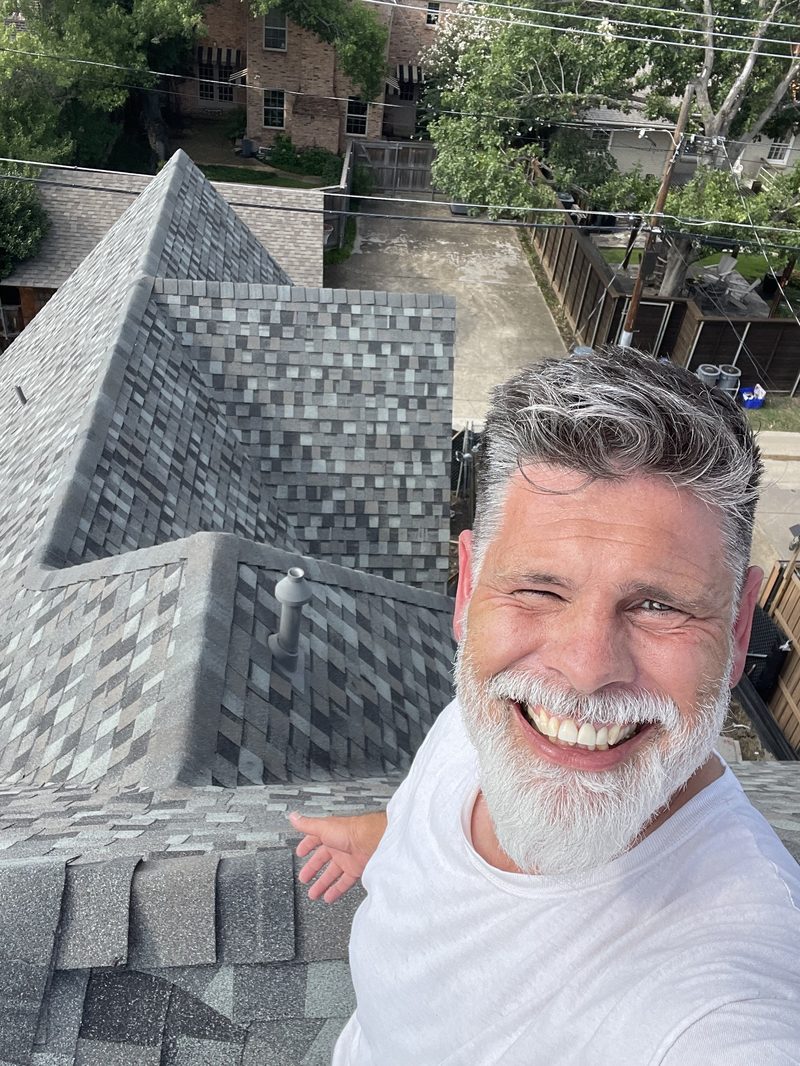 New roof in Weatherford, Parker County, TX